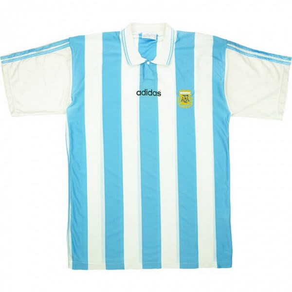 Tailandia Camiseta Argentina Replica Primera Ropa Retro 1994 Azul